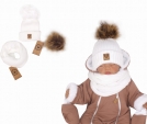 Czapki zimowe dla niemowląt