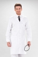 Najlepsza odzież lekarska - fartuch medyczny męski z długim rękawem